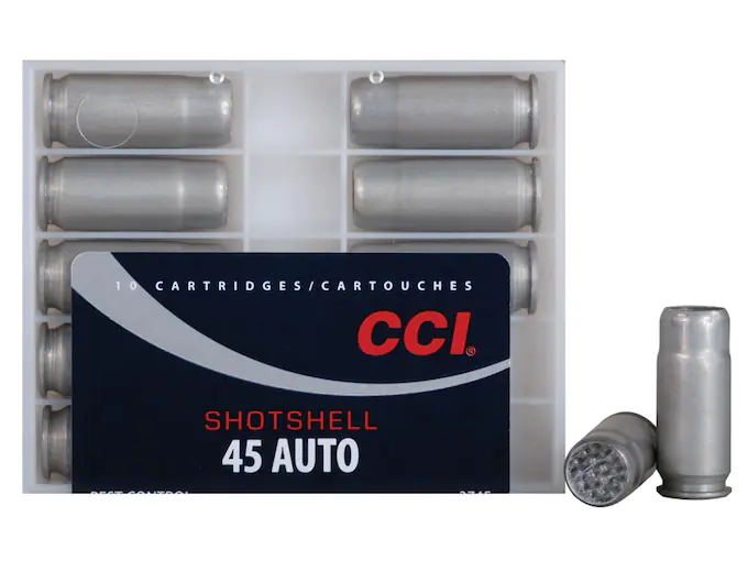 New CCI Shotshell 45 ACP Ammo 120 Grain Lead Shot 200 rounds