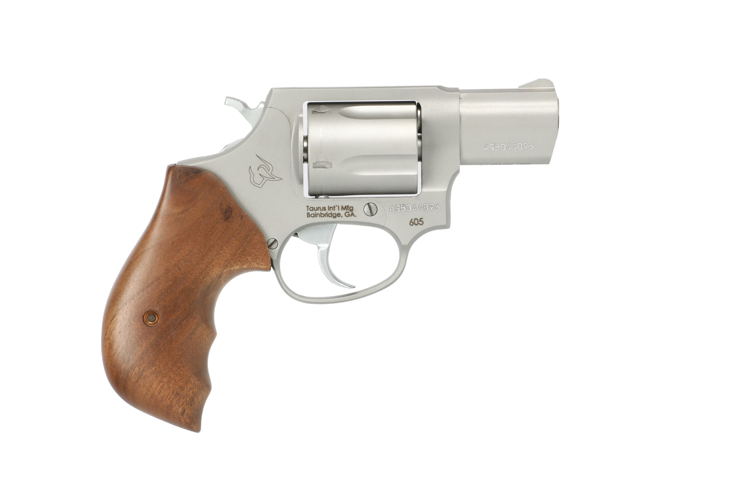 Taurus 605 Revolver 5-Round 2″ Barrel Matte Stainless Walnut