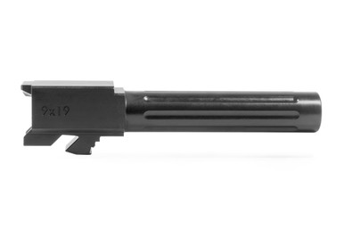 SMITH DEFENSE - 9MM G19 Fluted Barrel - Black Nitride