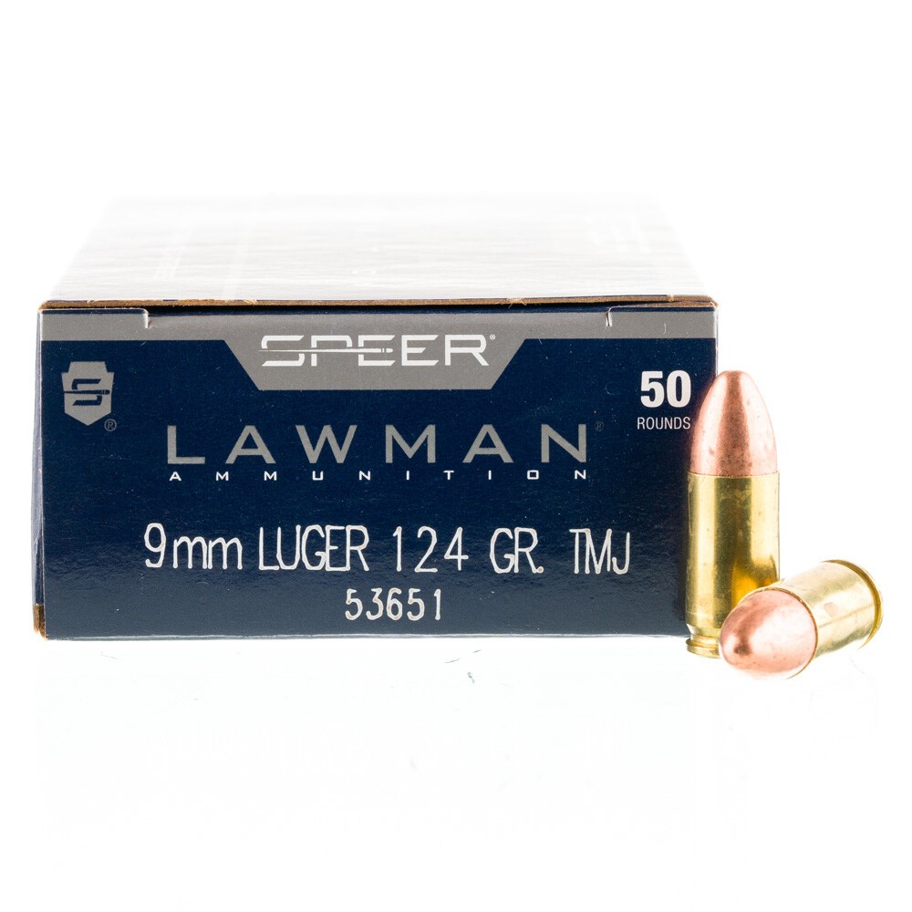 Speer Lawman Cleanfire 9mm 124gr 2026 Training