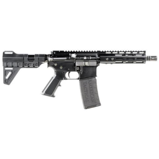 In Stock: ATI MiIsport 9mm AR15 Pistol 5.5″ Barrel W/ FlashCan MLOK Forend & Blade Brace ATIG15MSP9ML7 (Copy)