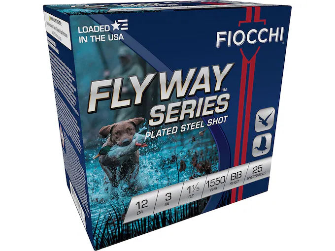 In Stock: Fiocchi 34 Speed Steel 12 Gauge Steel Ammo for sale