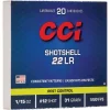 Authentic CCI Shotshell 22LR Ammo 31 Grain Lead Shot for sale