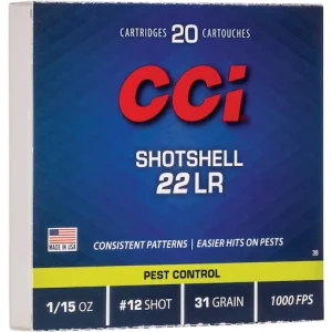 Buy CCI Shotshell 22LR Ammo 31 Grain Lead Shot