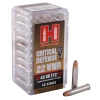 Hornady Critical Defense 22 Winchester Magnum Rimfire (WMR) Ammo 45 Grain Hornady FTX Polymer Tip Direct for sale