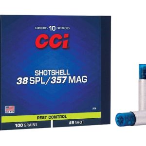 Order CCI Shotshell 38 Special Ammo 100 Grain Lead Shot 200 rounds Online for sale