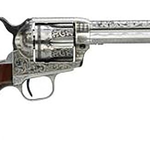 Taylors and Company 1873 Cattleman 45 Colt 4.75″ White Engraved