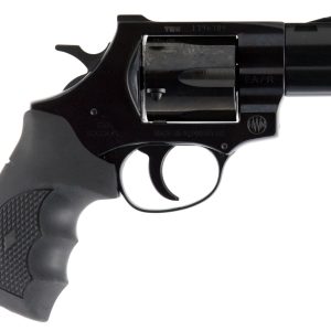 Weihrauch Guns 770130 Windicator  357 Mag 6rd 2″ Blued Steel Barrel & Cylinder, Compact Steel Frame w/Exposed Hammer, Ramp Front/Fixed Rear Sights, Finger Grooved Black Rubber Grip