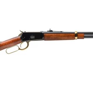Rossi R92 44 Mag Lever-Action Rifle with Brazilian Hardwood Stock and Gold Accents